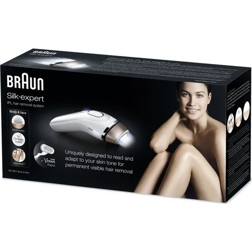 Braun Silk Expert IPL 120.000 Pulses Laser Hair Removal Device