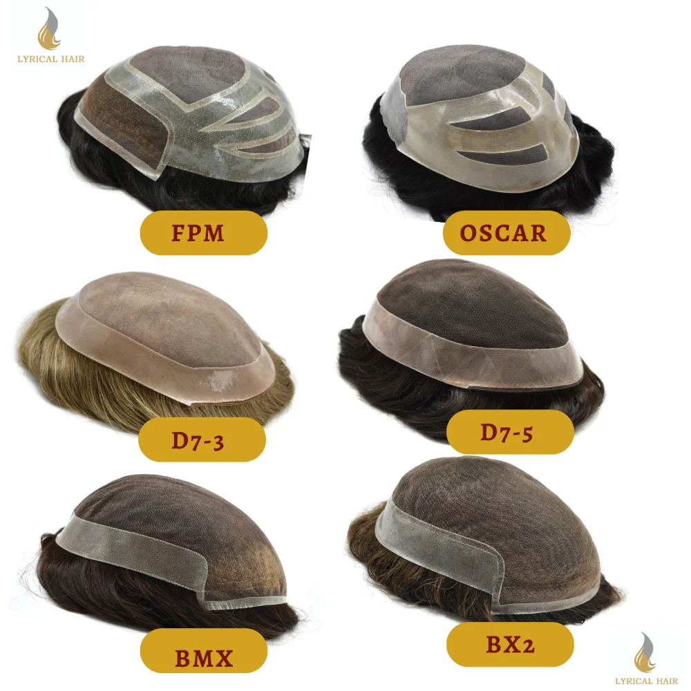 شعر مستعار مخصص للرجال أسود قصير شعر مستعار ريمي نظام الشعر البشري وحدات الطلب الخاص