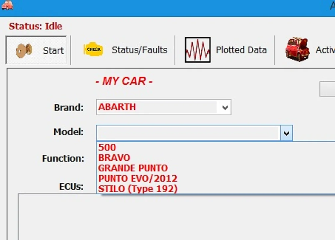 AlfaOBD v 2.2.9.0  For Windows Full Licensed - Diagnosis Alfa Fiat Lancia Abarth Dodge RAM Chrysler Jeep Peugeot Citroën