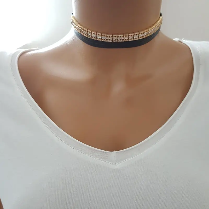 Choker Women Silver Chain Necklace 925 Sterling Silver Made in TURKEY