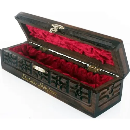 Ersa Personalized Rosary Box Hand-Carved In-Velvet Lining