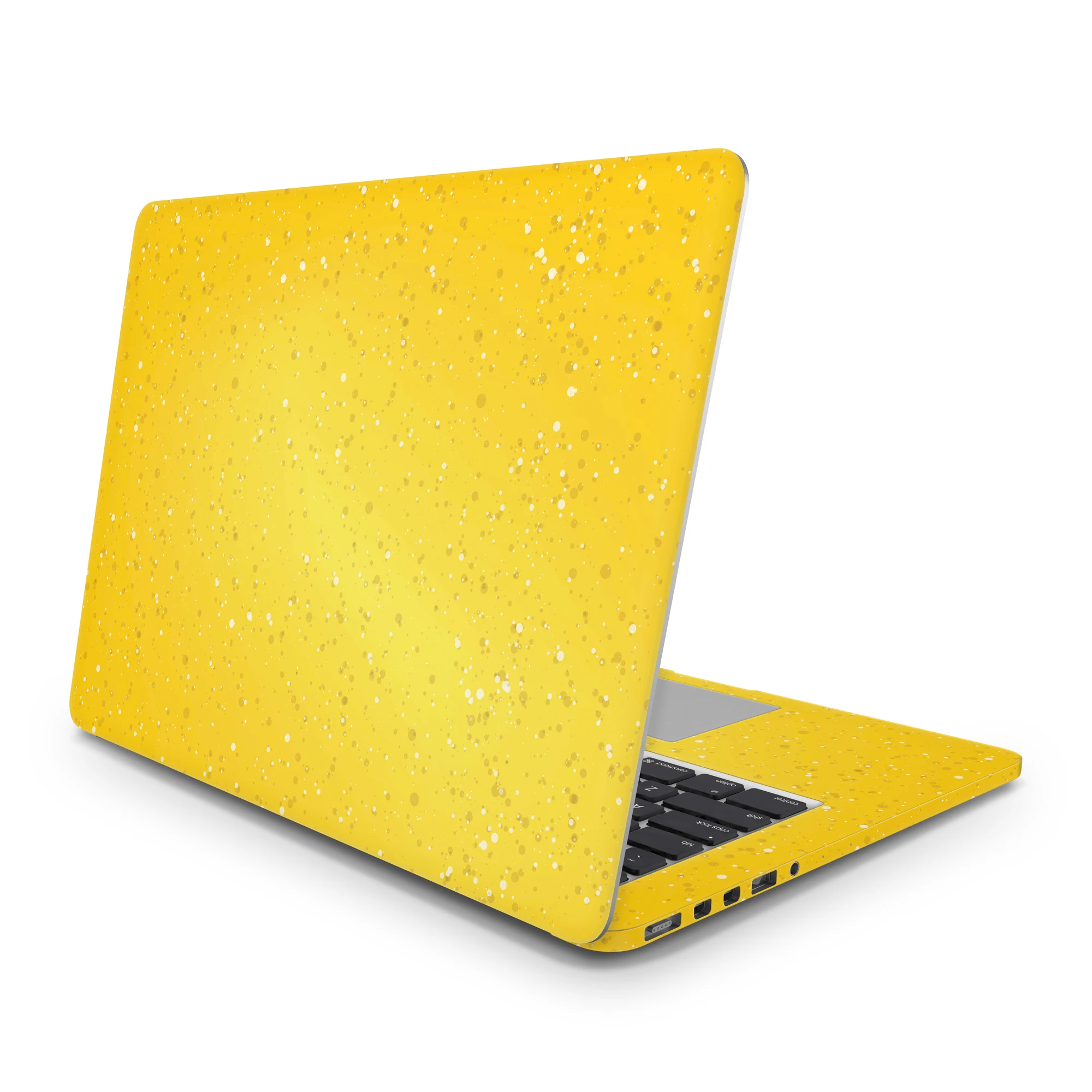 Sticker Master Yellow Stripes Laptop Vinyl Sticker Skin Cover For 10 12 13 14 15.4 15.6 16 17 19 