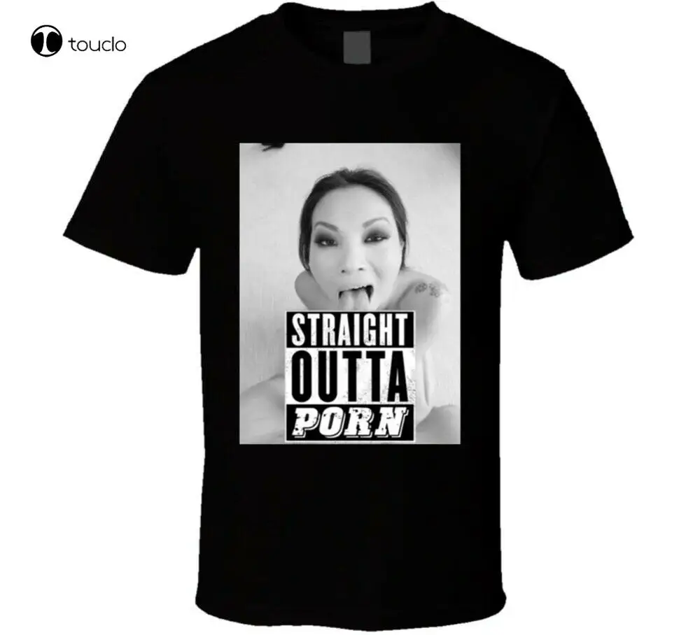 Asa Akira Straight Outta  Brand New Classic Black T-shirt