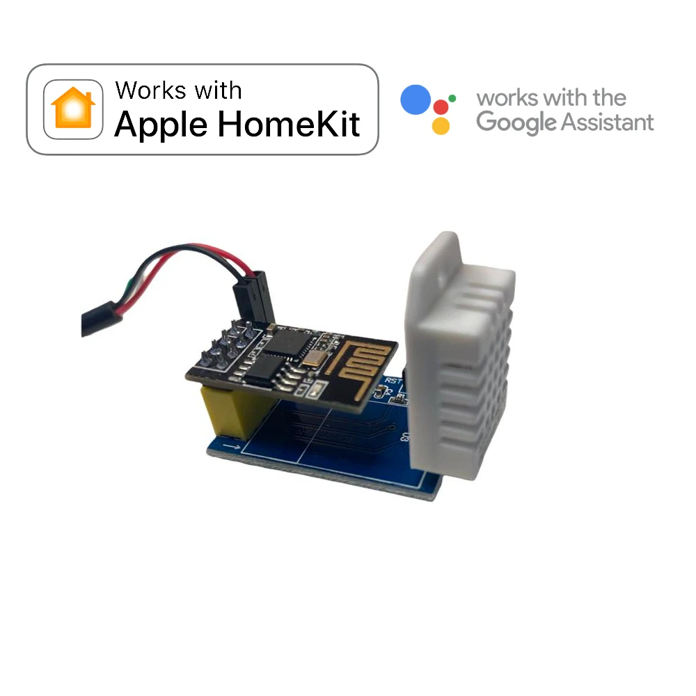 Imagem -03 - Sensor de Umidade para Apple Homekit Termostato Wifi Interruptor Virtual Siri Smart Home Controle Assistente do Google Automação