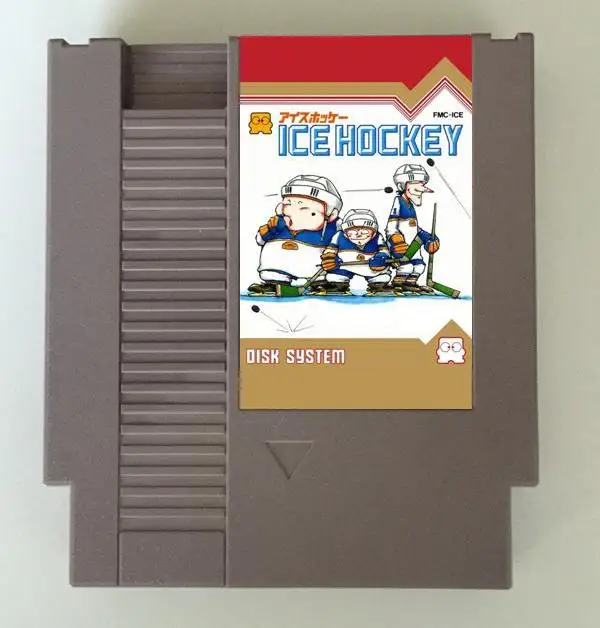 Konami Ice Hockey(FDS) Game Cartridge for NES/FC Console