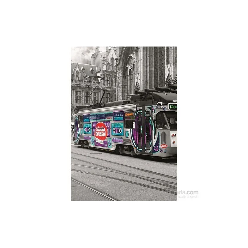 

Jigsaw Puzzle 500 Piece Ghent's Tram Belgıum ,Finished Puzzle Size: 34x48 cm ,Box Size: 33.2 x 22.8 x 4.6 cm