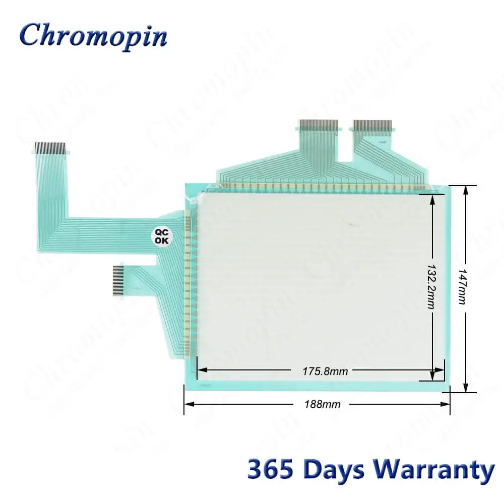 Imagem -02 - Painel do Tela Táctil com Película Protetora Painel do Écran Sensível para Omron Ns10 Ns10-tv00 Ns10-tv00-ecv2 Ns10-tv00-v1 Ns10-tv00-v2