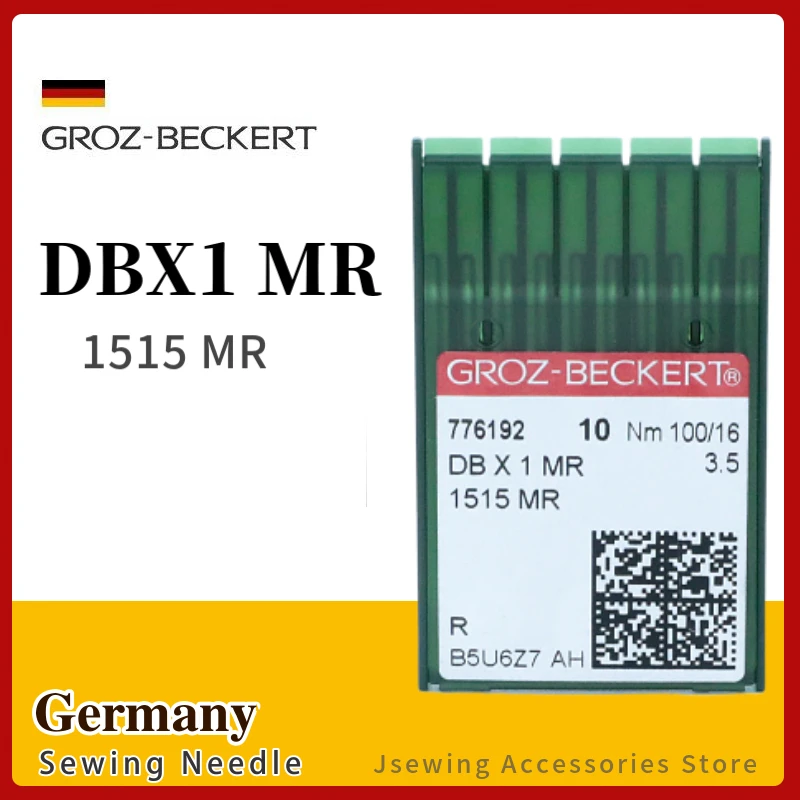 10PCS DBX1 MR Groz-Beckert Sewing Needles For Industrial Sewing Machine Quilting Needle 1515 MR