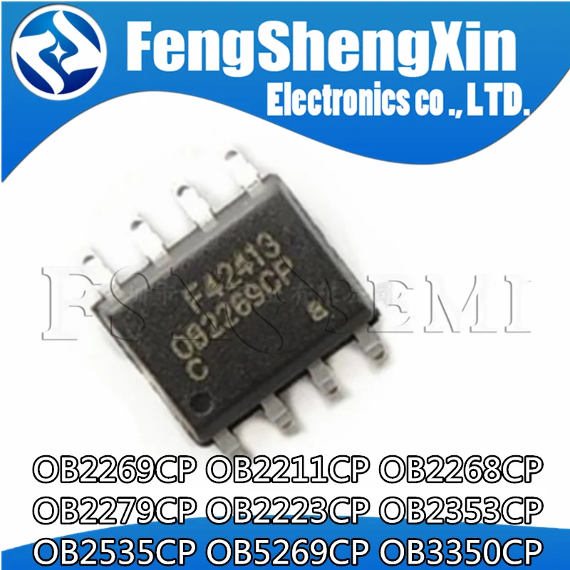 10PCS OB2269CP OB2269 SOP SOP-8 OB2211CP OB2211 OB2268CP OB2268 OB2279CP OB5269CP OB2223CP OB2223 OB2353CP OB3350CP OB2535CP image 2