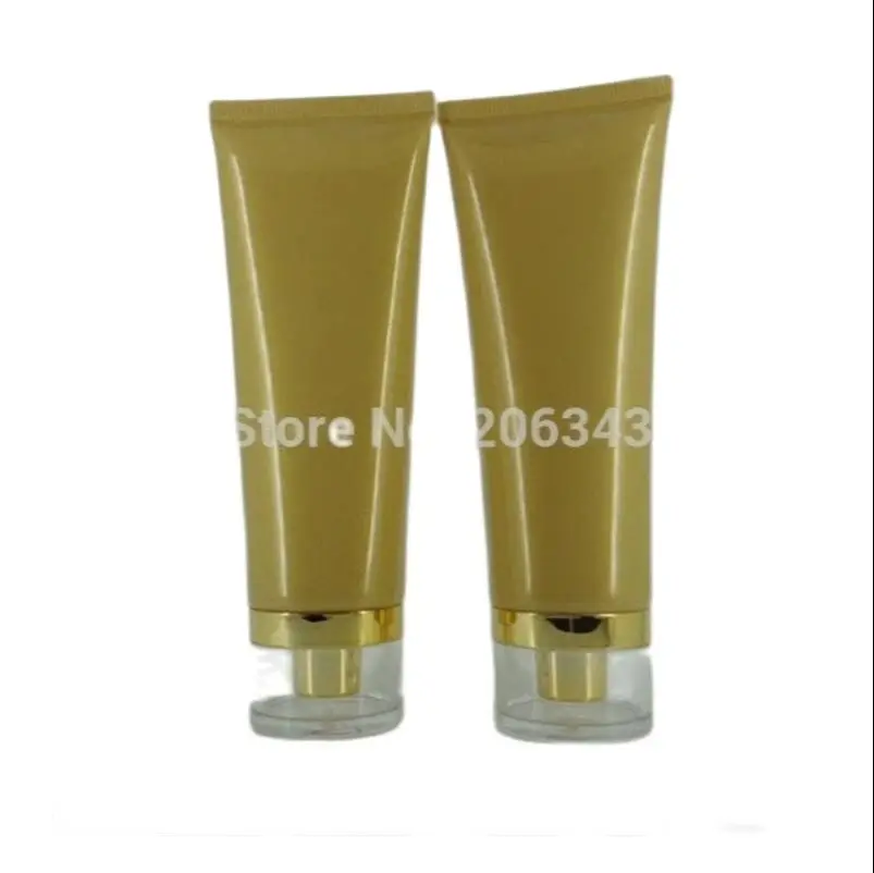 

100ml gold soft tube or mildy wash tube or butter or handcream tube with acrylid gold lid