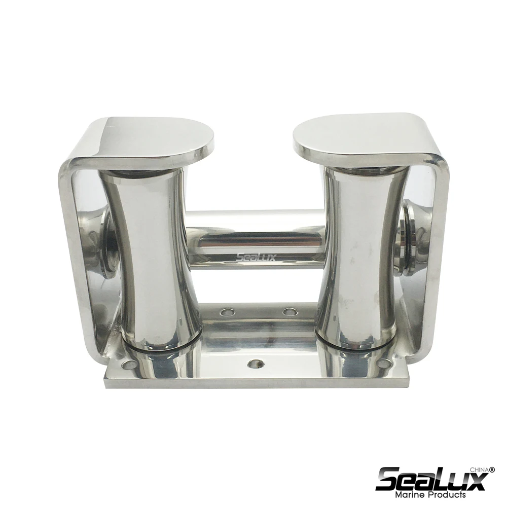 Sealux Stern Fairlead Anchor Roller Bow Chock Heavy Duty Marine Stainless Steel 316 for Yacht Boat