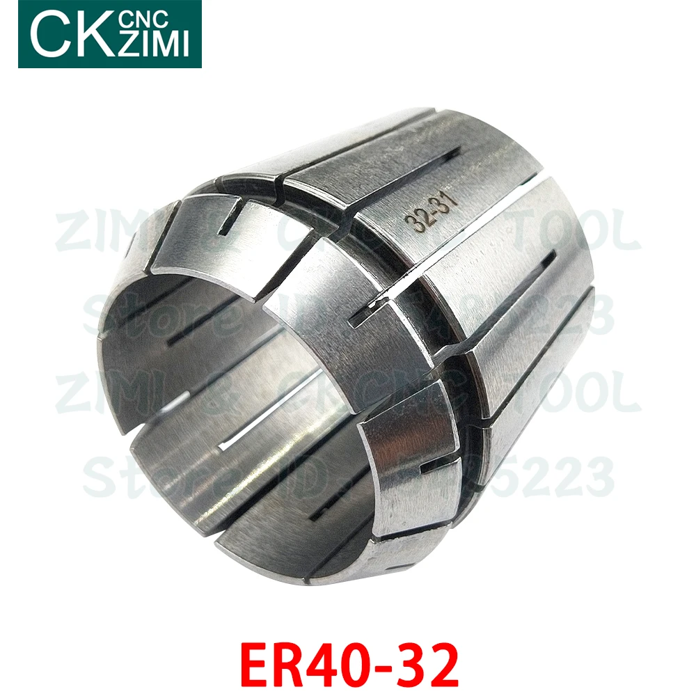 1 Chiếc ER40-32 32Mm Mùa Xuân Collet Chuck Collets Gõ Chuck Khoan Cấp Cối Xay CNC Dụng Cụ Khắc Con Quay động Cơ Dụng Cụ