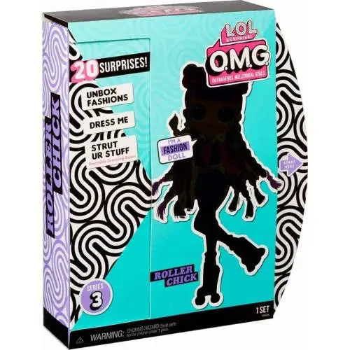 Giochi Preziosi L.o.l Top Secret Dolls 20 Surprise S3 LLUE0000 - Roller Chick