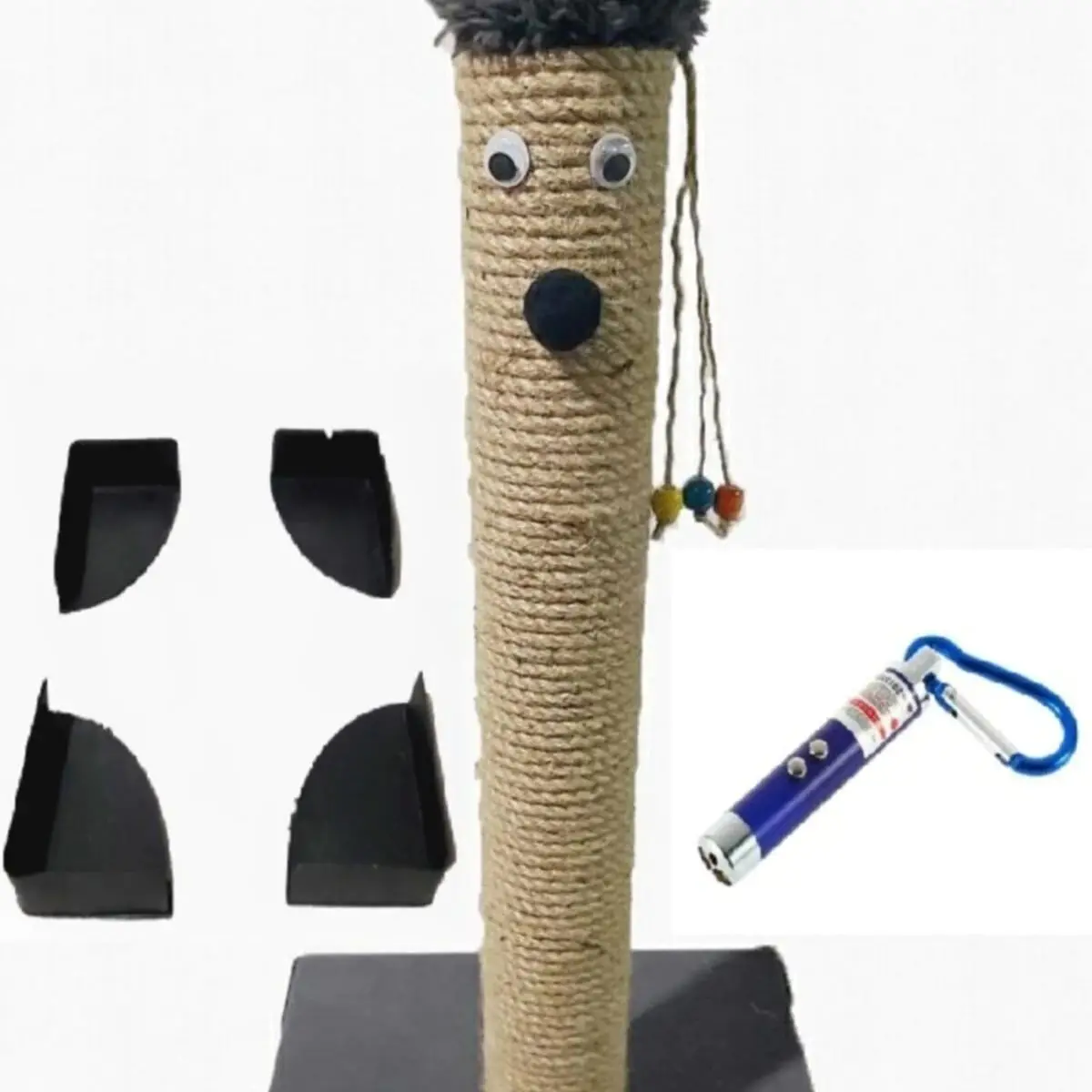 

Beaded Floor Protector Cat Scratching Board 52cm is a product that your cats will use to scratch their nails. cat toy