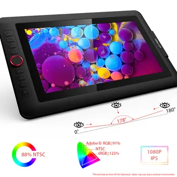 XPPen Artist 13.3 Pro Cyfrowy tablet graficzny do rysowania z 13,3-calowym ekranem dotykowym, w pełni laminowany, z funkcją pochylania 12 best sales tablet ogniowy - №12