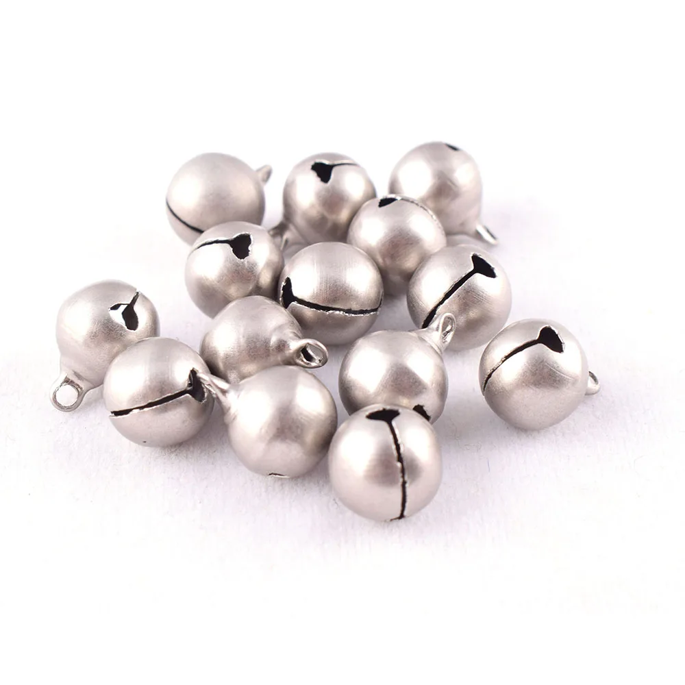 

15mm Silver Bells Jingle Bell Christmas Bell Pendant Bells Cross Bells Pet Bell Charms Ornaments Pendant Bell Christmas