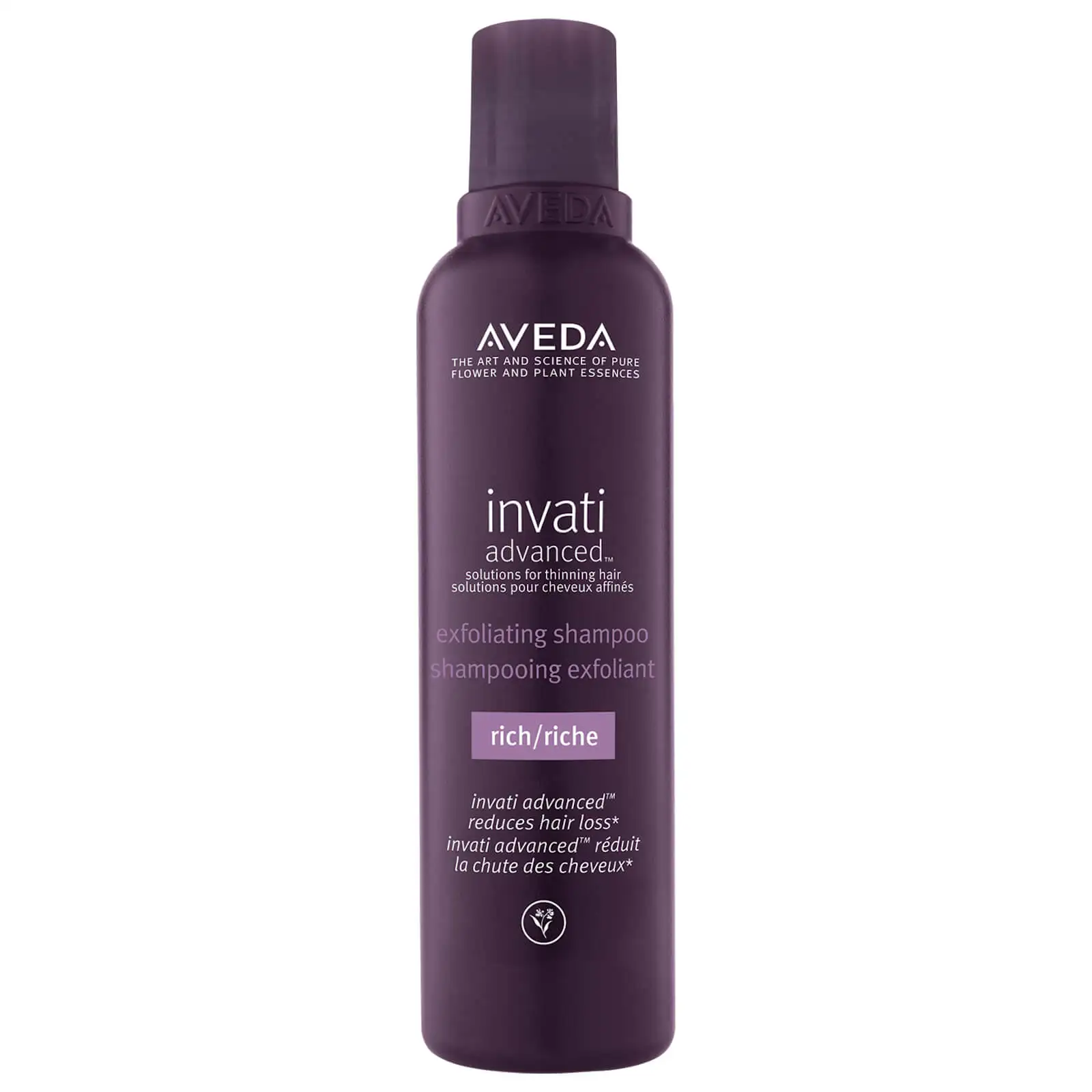 AVEDA invati advanced scrub shampoo™It is a nourishing shampoo that exfoliates and gently renews the scalp while offering a feeling of softness and hydration