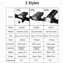 Bike Light 10000mAh 5000 Lumens USB #2