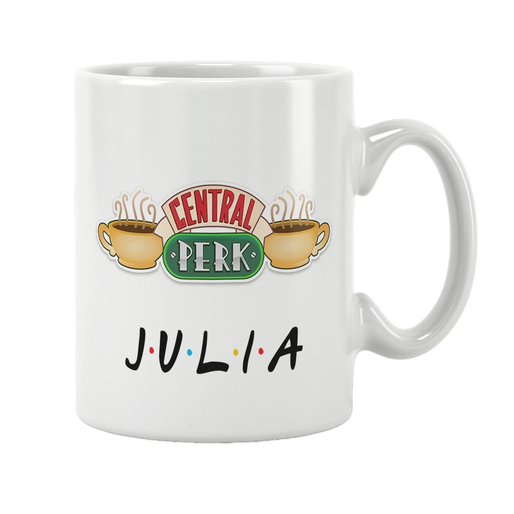 Personalised Friends Tv Show Central Perk Free Shipping Wholesale Coffee Mug Cup Dropshipping