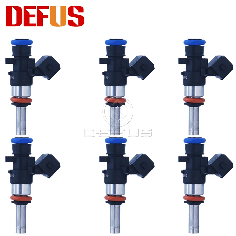 6x 0280158040 Fuel Injector 1500cc 140lb EV14 E85 Nozzle For RENAULT Engine High Impedance Injectoion  0 280 158 040 Bico Values