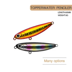 6cm 6g Fishing Lure Micro Pencil Bait Wobbler Floating Zigzag Shallow Water Jerkbait Swimbait Artificial Hard Bait Stream Bait