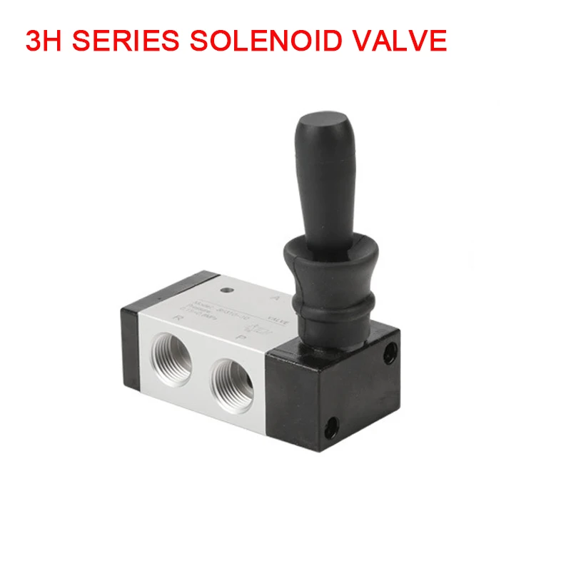 

3H210-06/08 3H310-08/10 3H410-15 Hand Electromagnetic Valve 2 Position 3 Port Solenoid AIr Valve Pneumatic