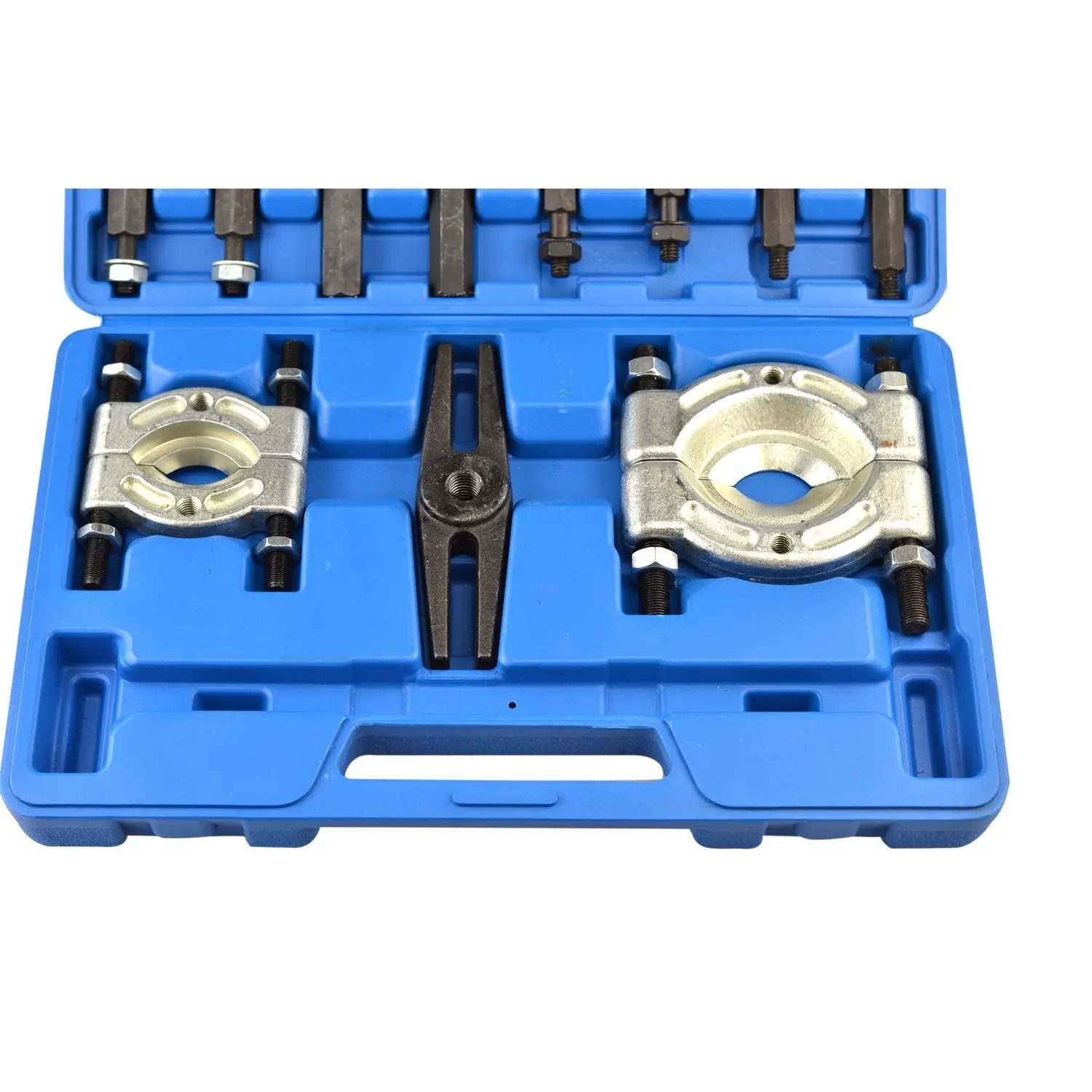 17 Pcs Bearing Extractor Set | 2 & 3 Bearing Separator, Professional Set with Mechanical Workshop Briefcase, Suitable for Bearing Separation and Removal Work