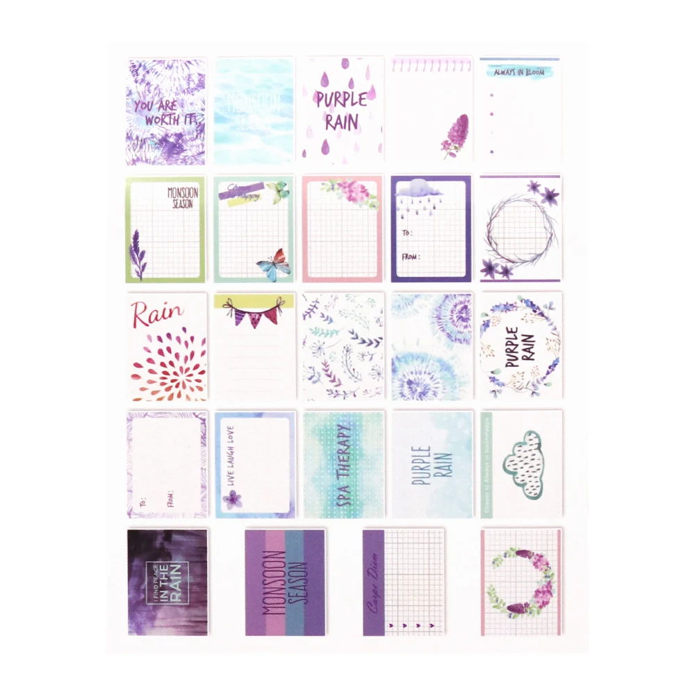 Kreatywna ścieżka karton dziennikarstwo karty dwustronny nadruk DIY rzemiosło Scrapbooking projekt Album Journal Card upiększeń