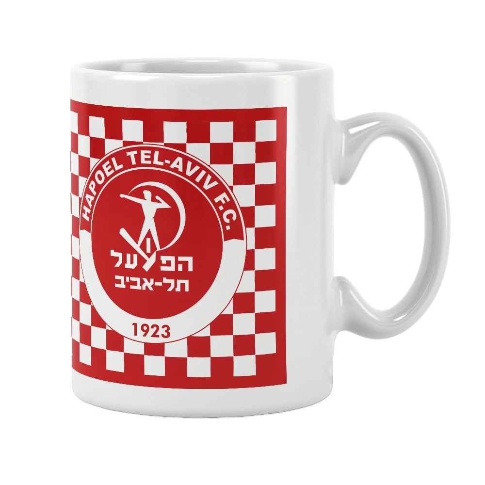 Hapoel Tel Aviv Israel Mug Coffee Cup White Ceramic Free Shipping