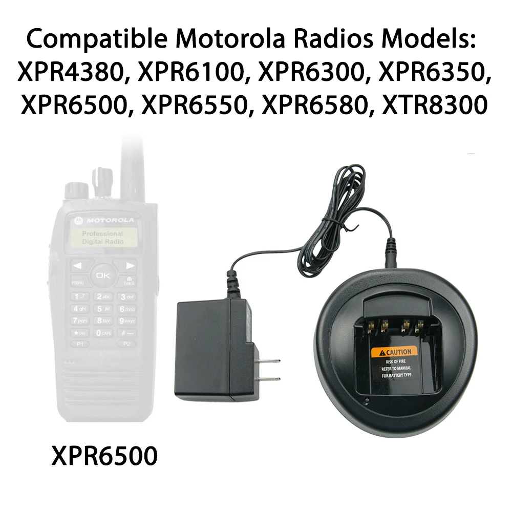 NNTN8117A Để Bàn Cho Motorola XPR3300 XPR3500 DP3400 XiR P8608 Đài Phát Thanh PMNN4409 PMNN4066 PMNN4065 Pin Sạc