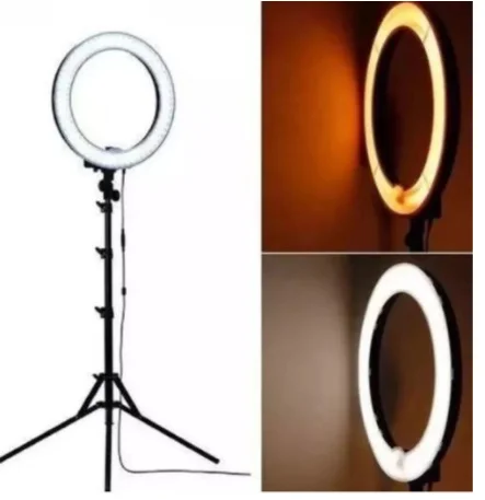 14 inch 35cm Full Ring Light Led Light with Tripod 1,70 Ring Light Professional Cellular Makeup Support