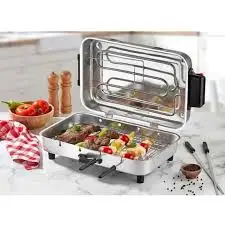 Taner Mega Size Electric Grill BBQ No Smoke Grill Smokeless BBQ  Home Grill