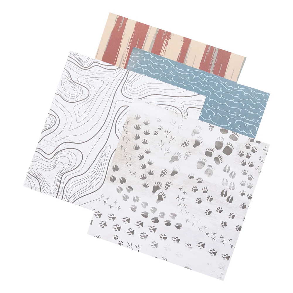 Creative Path Tranquil Place 6-Zoll-Scrapbooking-Papierblock mit Blumenmuster, dekoratives Scrapbook-Hintergrundpapier für Journaling – Detail 9