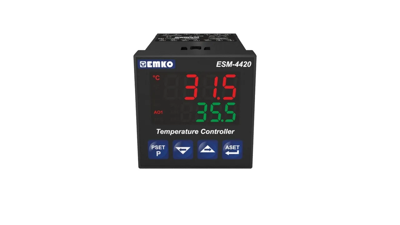 EMKO ESM-4420 ESM4420 Temperature Controller PID or ON/OFF selectable temperature control 48mm x 48mm