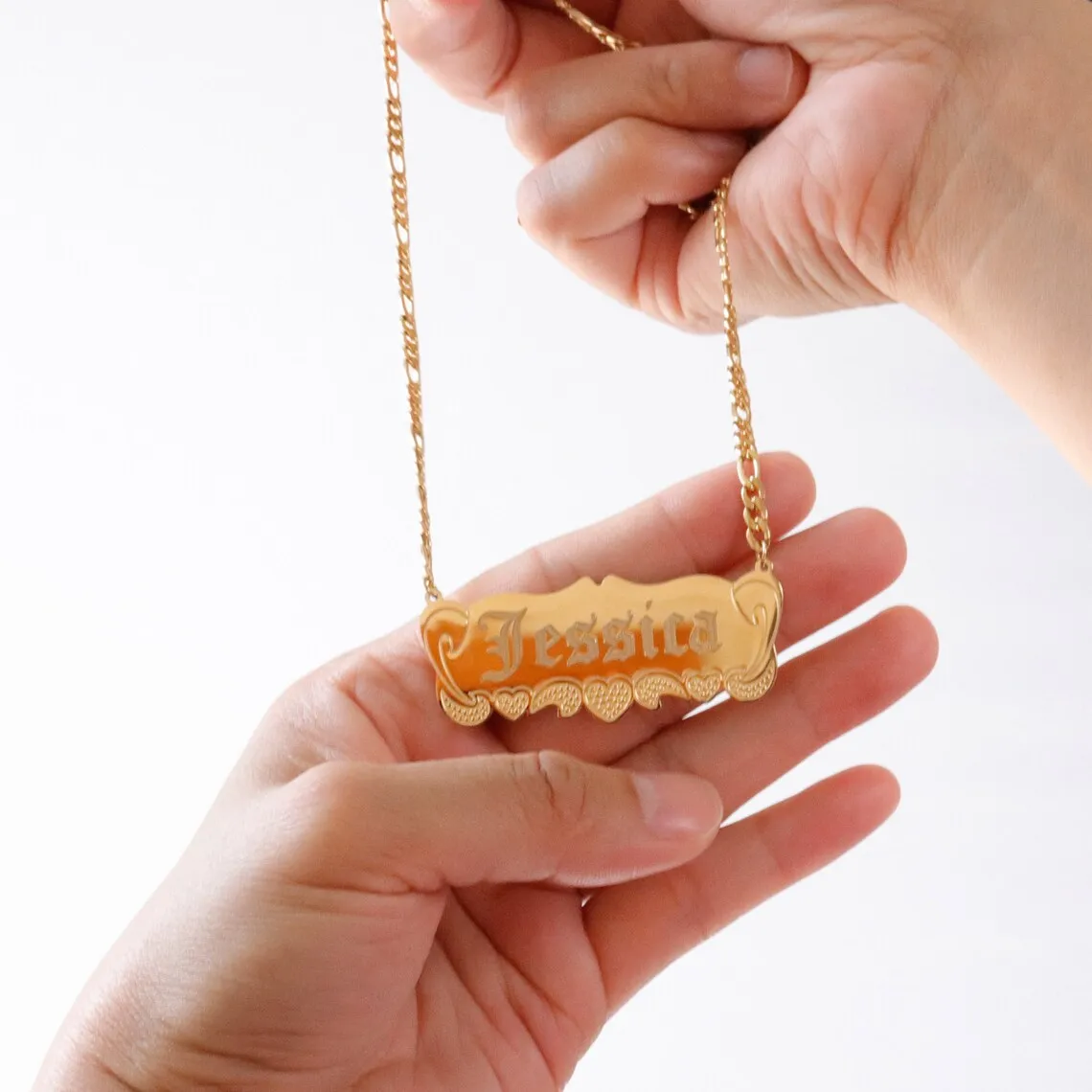 

Personalized Customized Name Necklace Suitable Gifts For Family And Friends Not Easily Discolored Mother's Day Wedding Gifts