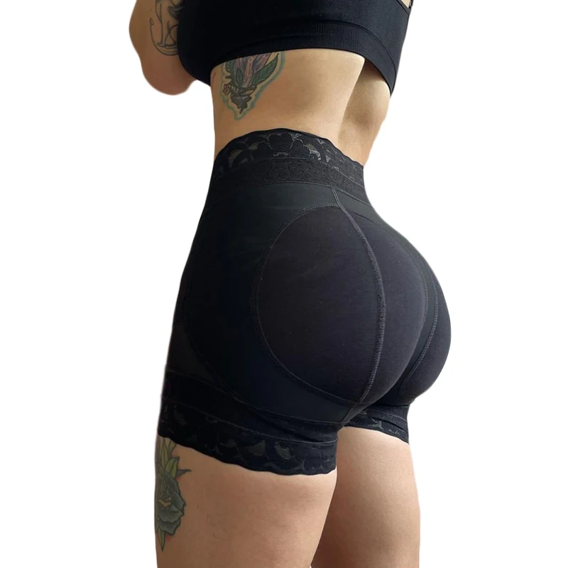 Fajas Seamless Compression BBL Hourglass Figure Shorts Women Postpartum Recovery Slimming Lace Butt Lifter Shaper Pants