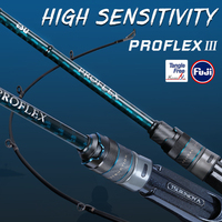 TSURINOYA Bass Fishing Rod PROFLEX Ⅲ 1.95m 2.01m 2.10m 2.21m ML M L FUJI Guide Ultralight High Sensitivity Spinning Casting Rod