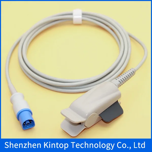 Compatible New High quality!M1191A 8pin Spo2 Sensor for Philips C1,C3,M3,M4, MP20,MP30,MP40/50/60/70/90,VM4,VM6,VM8