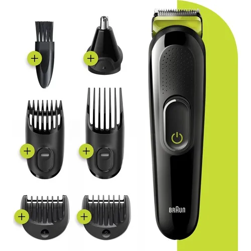 Braun MGK-3221 Male Care Kit Wet & Dry 6 in1 Styling original braun hair and beard shaving machine