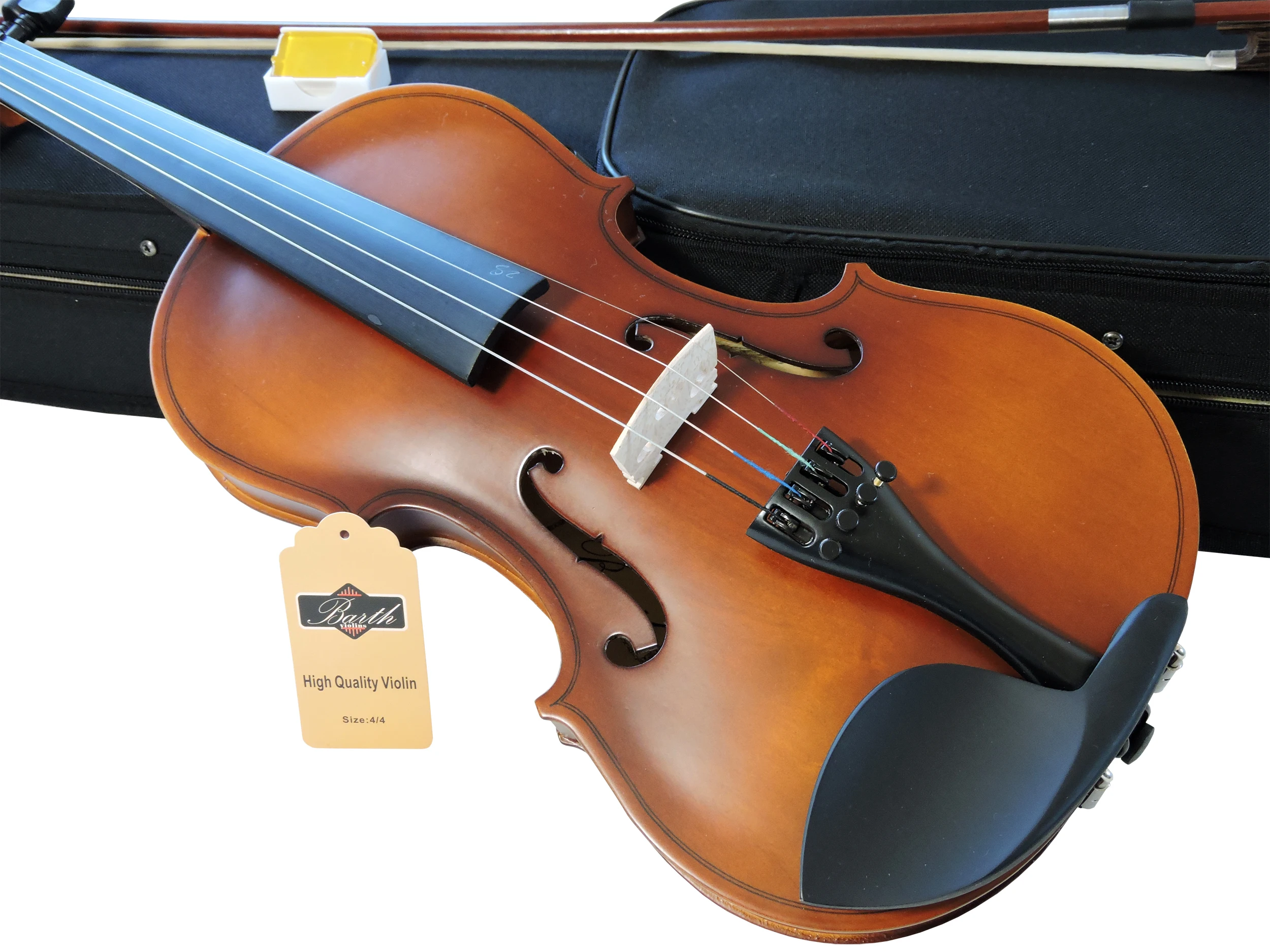 Violino Barth Violin Old 4/4 Modelo Envelhecido-with Estojo Térmico + Arco + Breu - Completo! -Pronta Entrega!