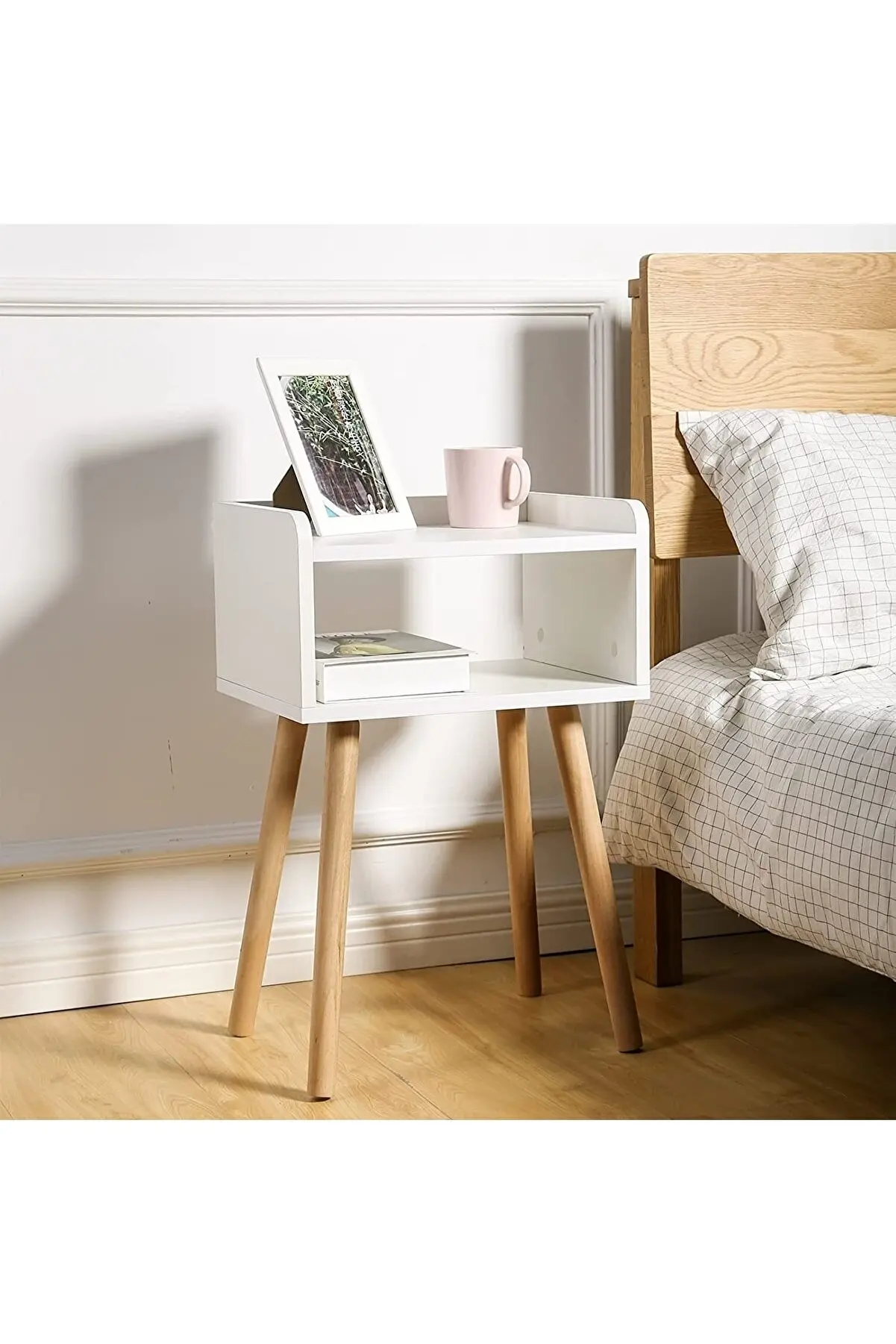 Commode Nội Thất Bằng Gỗ Đầu Giường Houseware Trang Trí Chất Lượng Tốt Và Tiện Lợi Di Động Chắc Chắn Phòng Ngủ Phòng Trẻ Em