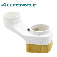 Spindle Dust Suction Foot Push-pull 70-100MM Diameter Dust Cover Collector for CNC Router Engraving Machine
