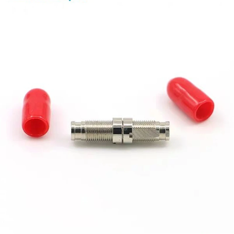 fiber optic adapter 10pcs DIN-DIN round Rectangular UPC APC ftth optical fibre connector DIN coupler free shipping ELINK