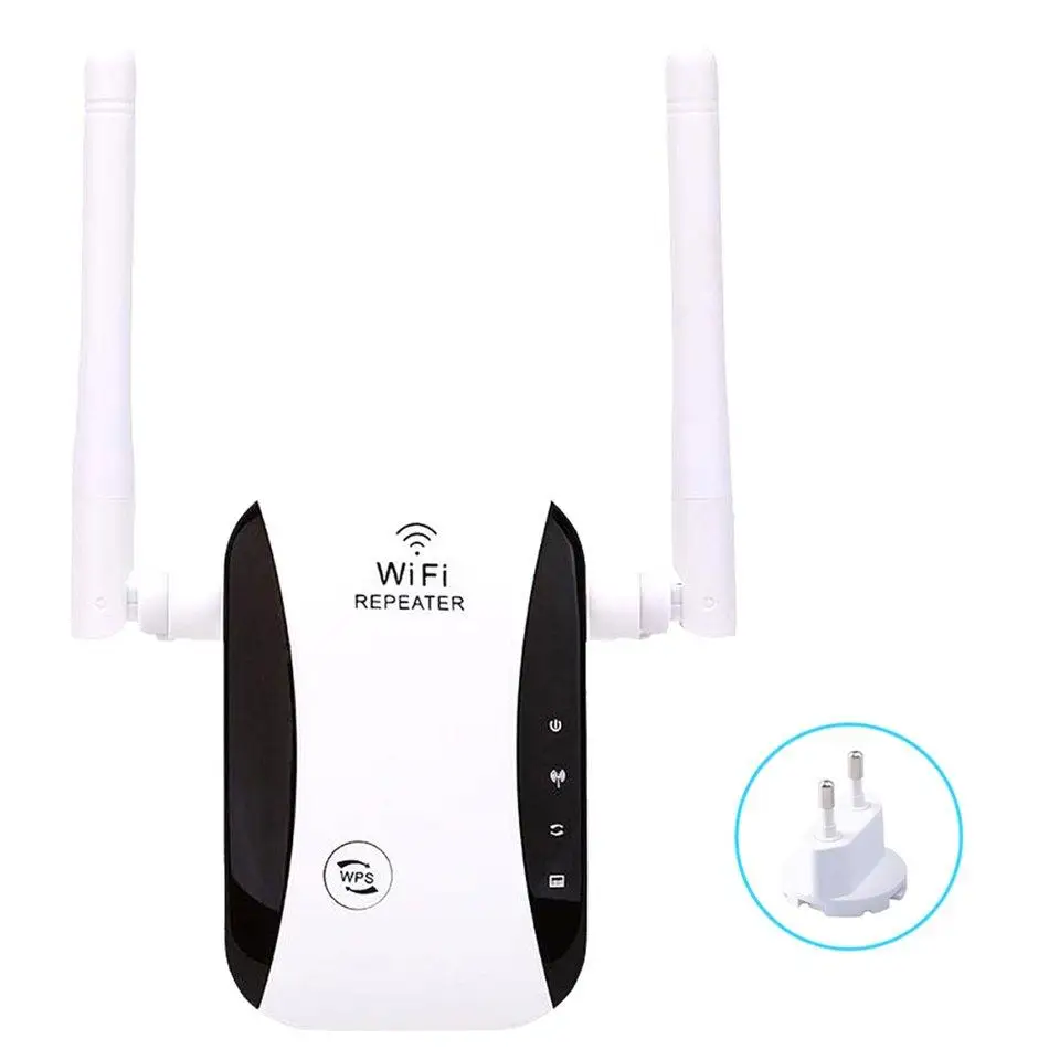 

Беспроводной ретранслятор WIFI усилитель сигнала 300 Мбит/с WPS шифрование одним нажатием