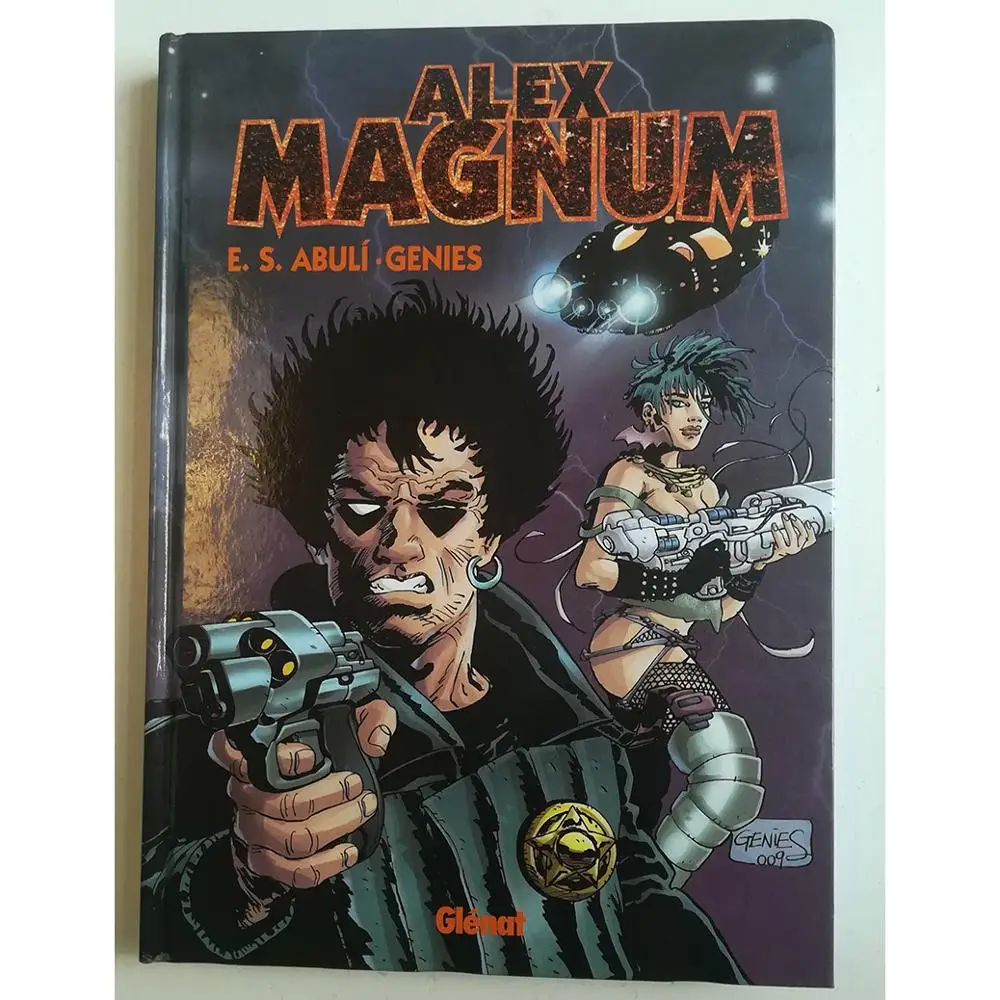 ALEX MANGNUM INTEGRAL year 2010, GLÉNAT EDITORIAL, 1ª edition, author E.S. ABULI, COMIC BOOK, ALBUM, Spanish