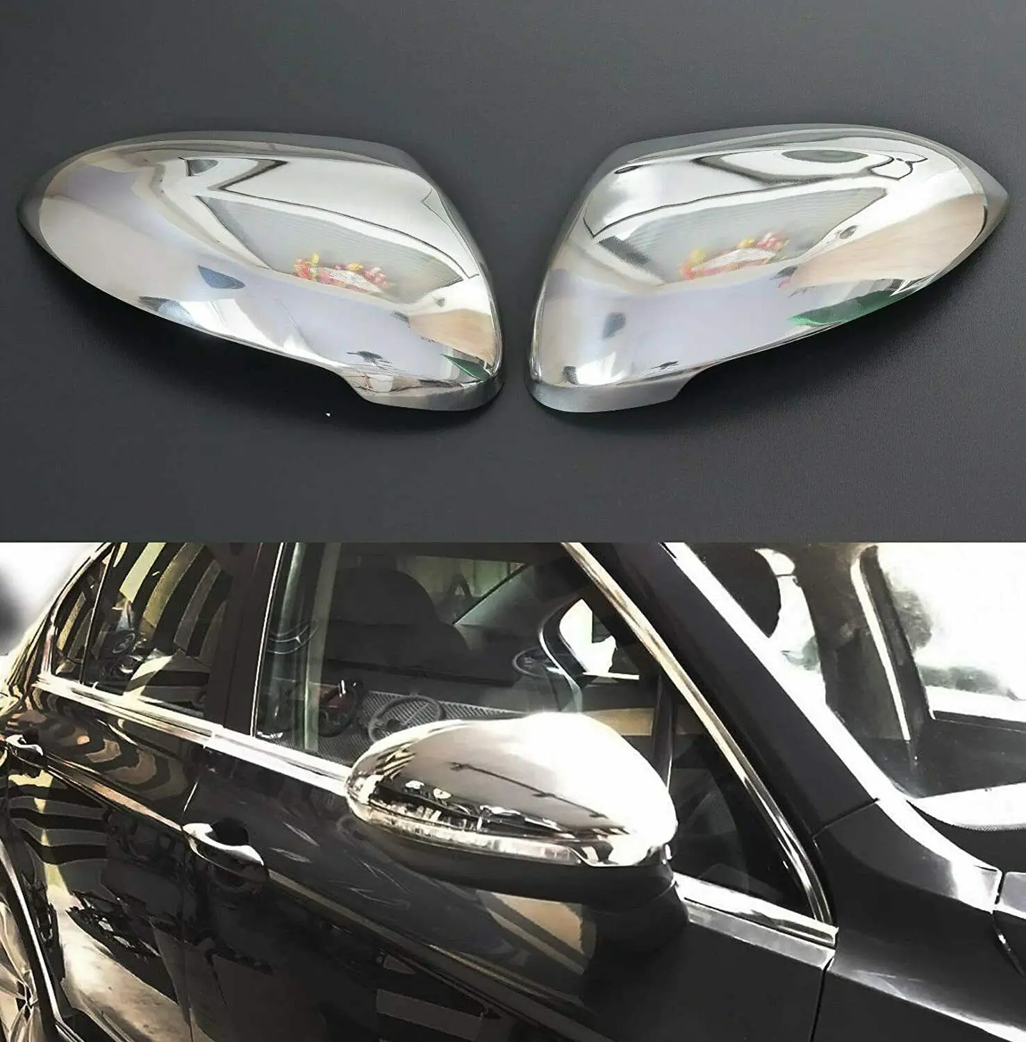 For Volkswagen Passat B8 Variant (3G5 body) chrome-from 2014 stainless steel rearview cases