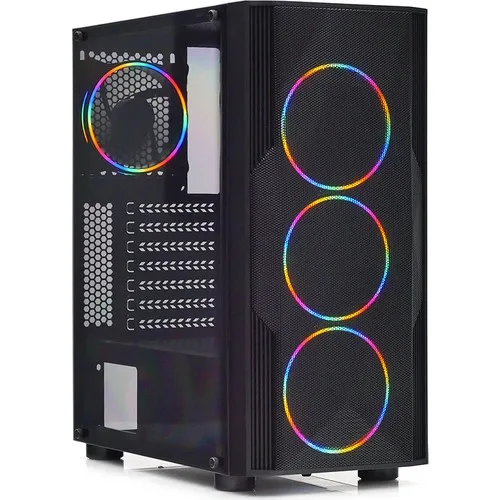 Dark Diamond PRO Mesh 4x12cm FRGB Fan, Full Acrylic Side Panel, USB 3.0 Computer case (DKCHDIAMONDPROMS))