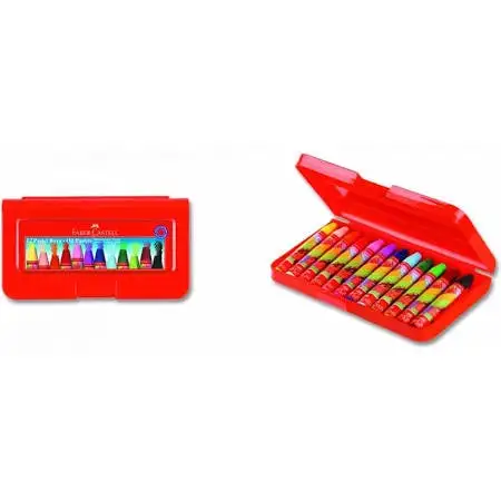 FABER-CASTELL ALTIGEN PASTEL PLASTIC BOX 12 COLOR 429973804