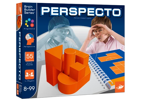 FoxMind Pal Perspecto Intelligence Developer Mind And Intelligence Board Game Award Winning Coordination And Balance Kids Gift