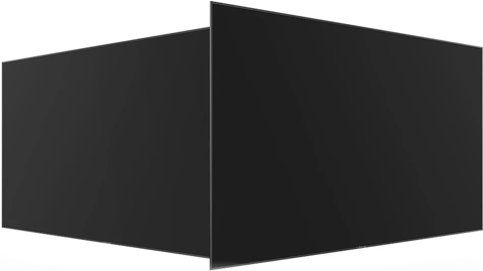100 ''8K 3D ALR 96% Umgebungs Licht Verdunkelung Flexible Weiche Fresnel Flache Fixiert Wand Montage Für Kurze werfen Projektor – Detail 3